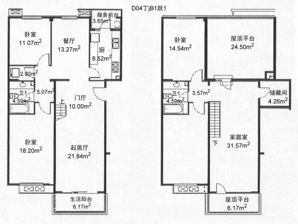 出租龙腾苑五区正规五居室