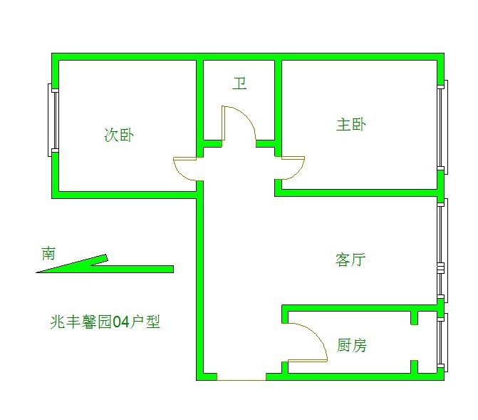 青塔 小屯西路96号院 同馨家园 精装单间