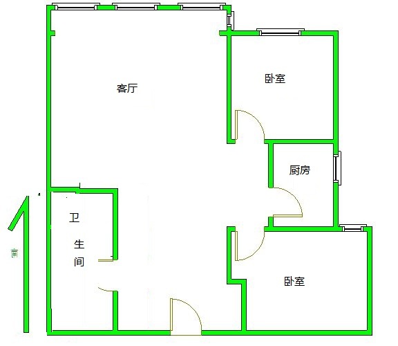 富燕新村一区_户型图