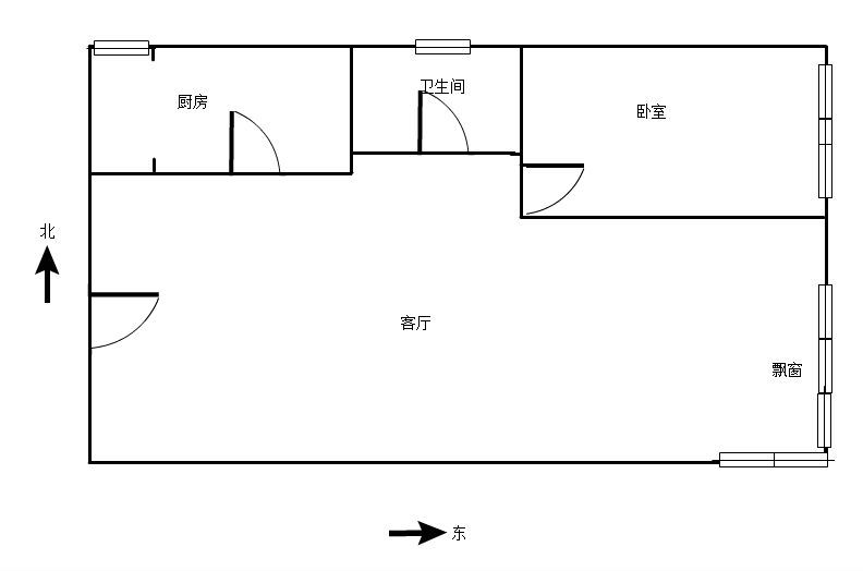 门头馨园北区_户型图