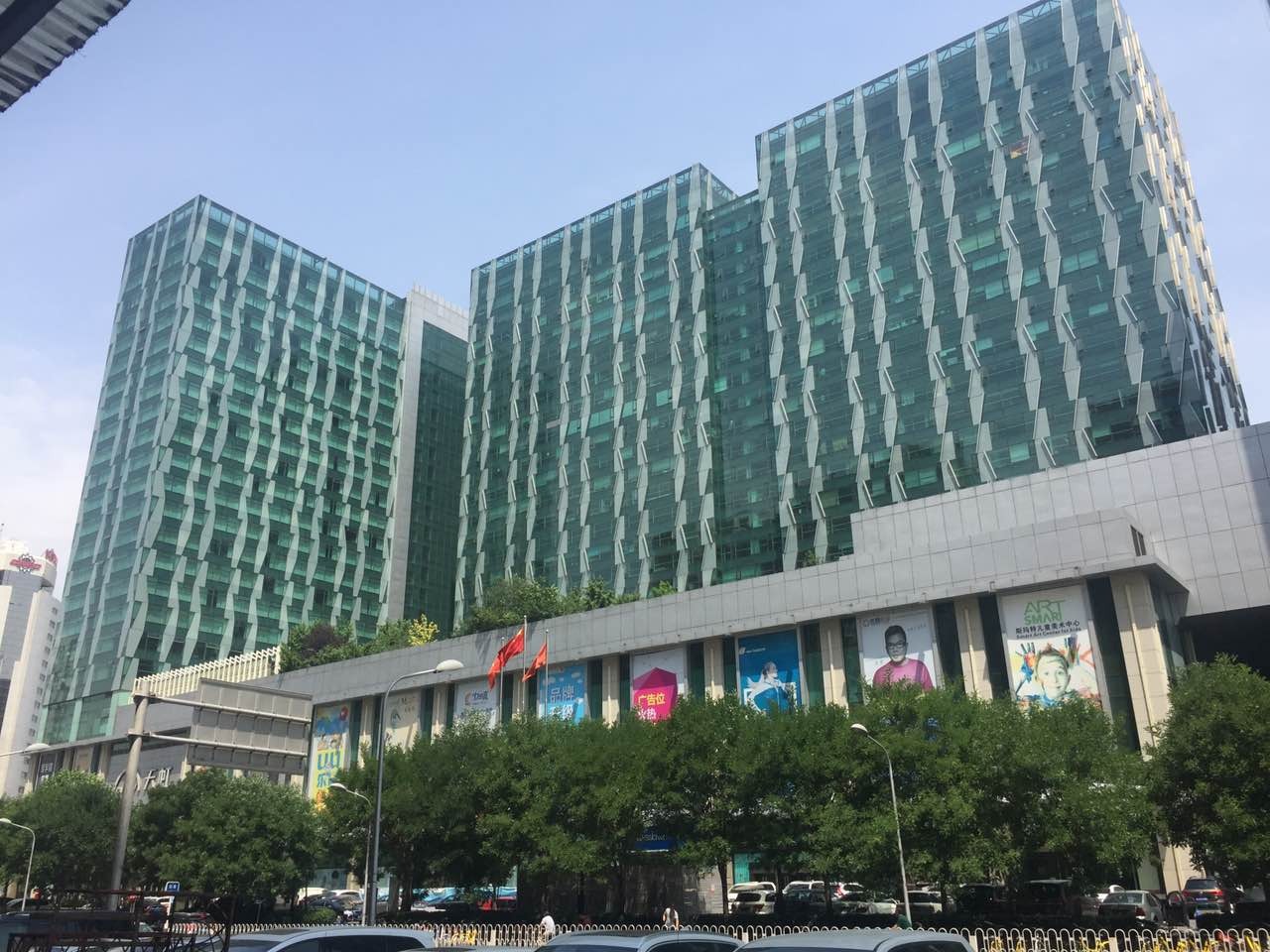 广安门7号线达官营出口 朗琴国际大厦420平米 全南朝向