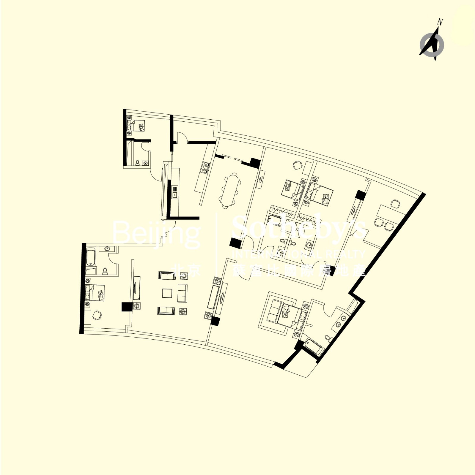 北京新城国际公寓二手房房源图片