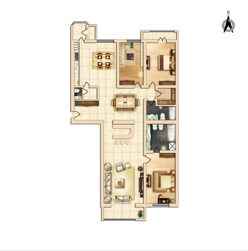 北京世贸国际公寓二手房房源图片