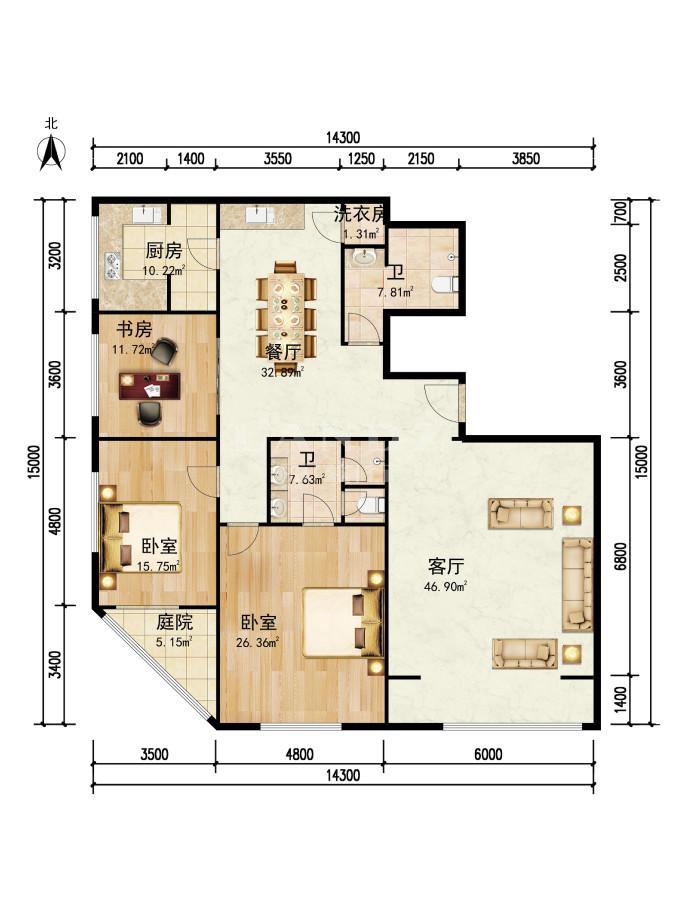 北京尊悦光华二手房房源图片