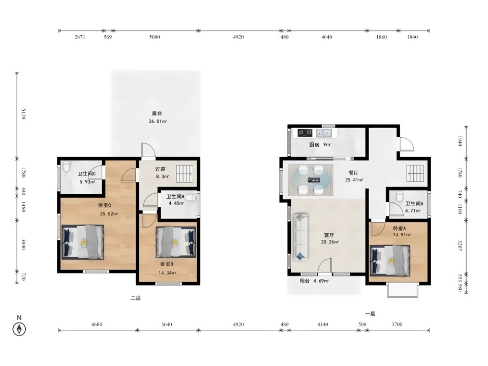 北京金隅上城郡二手房房源图片