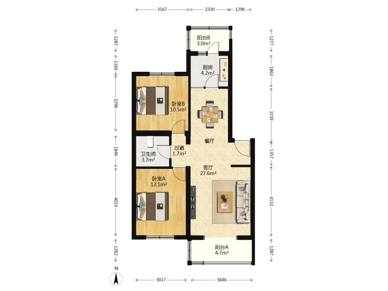 北京燕归宁馨园二手房房源图片