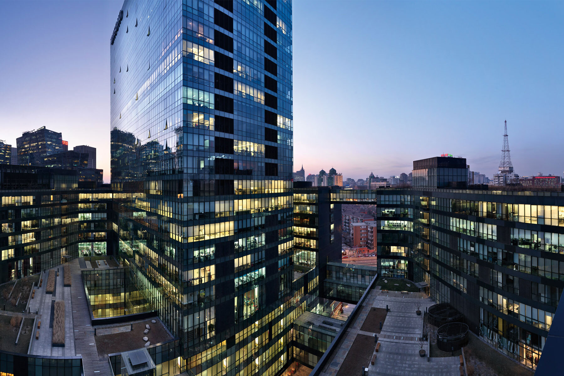 北京朝外SOHO写字楼二手房房源图片