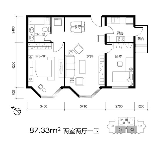 北京恋日绿岛小区二手房房源图片