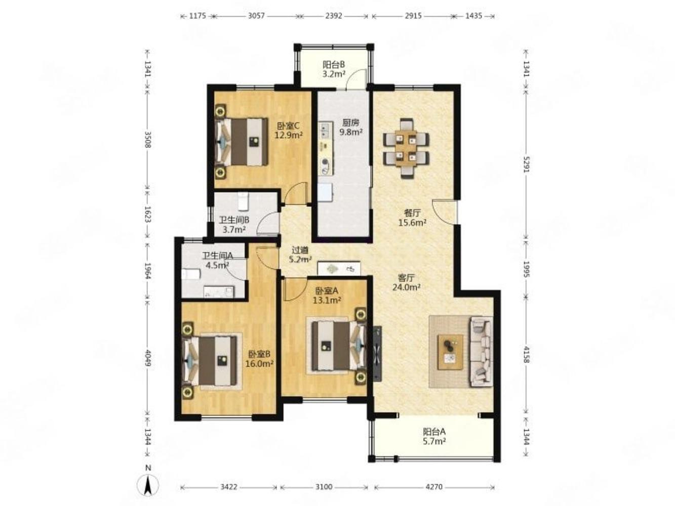 北京燕归宁馨园二手房房源图片