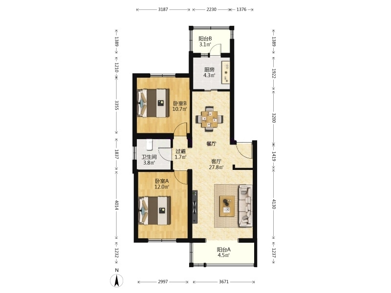 北京燕归宁馨园二手房房源图片