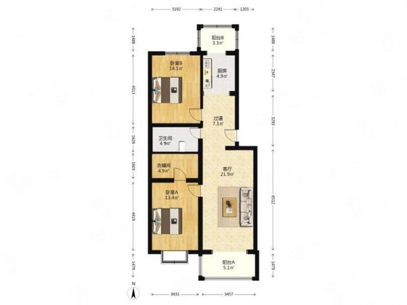 北京天通苑二手房房源图片