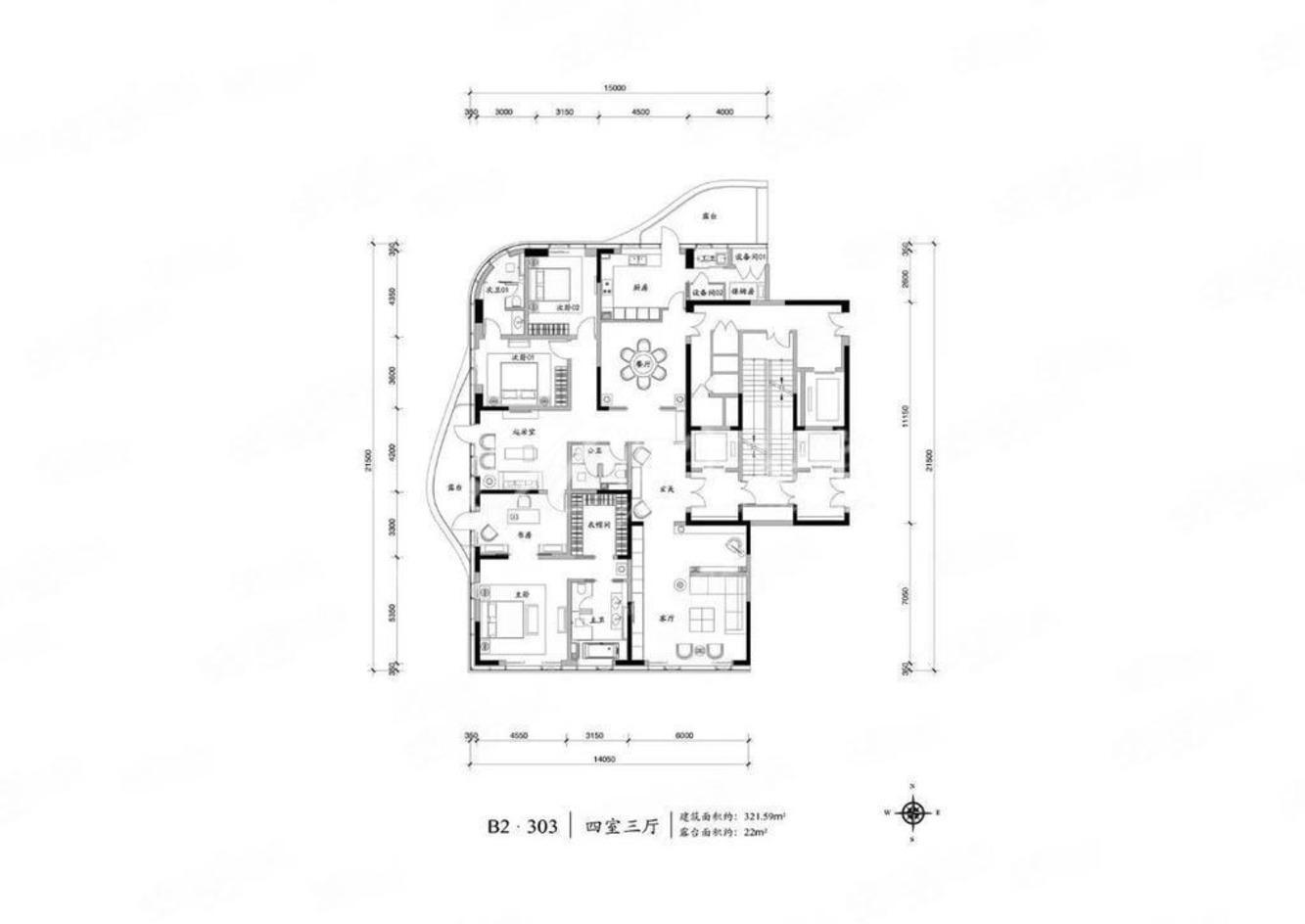 北京阿玛尼城市公寓二手房房源图片