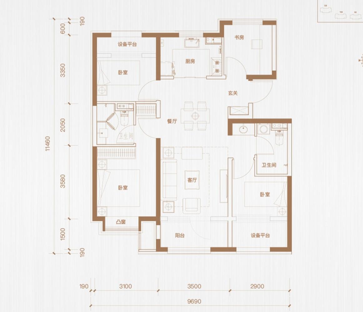 北京北京建工·璟玥林汐二手房房源图片