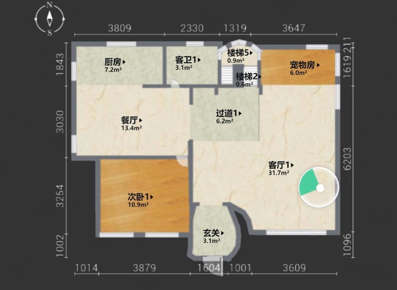 北京天恒别墅山二手房房源图片