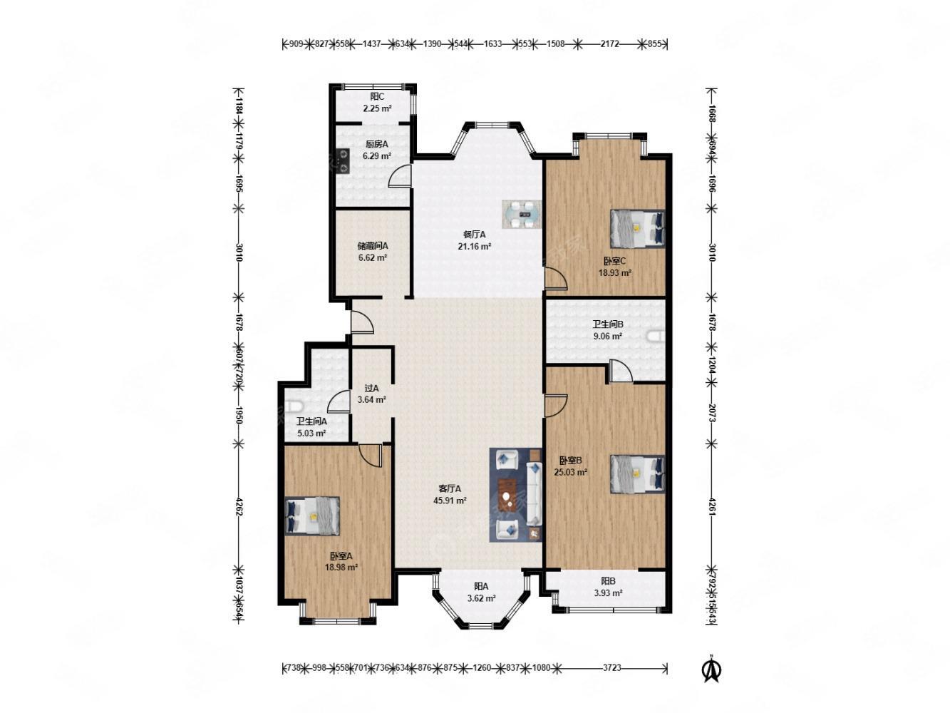 北京观山园(蓝靛厂)二手房房源图片
