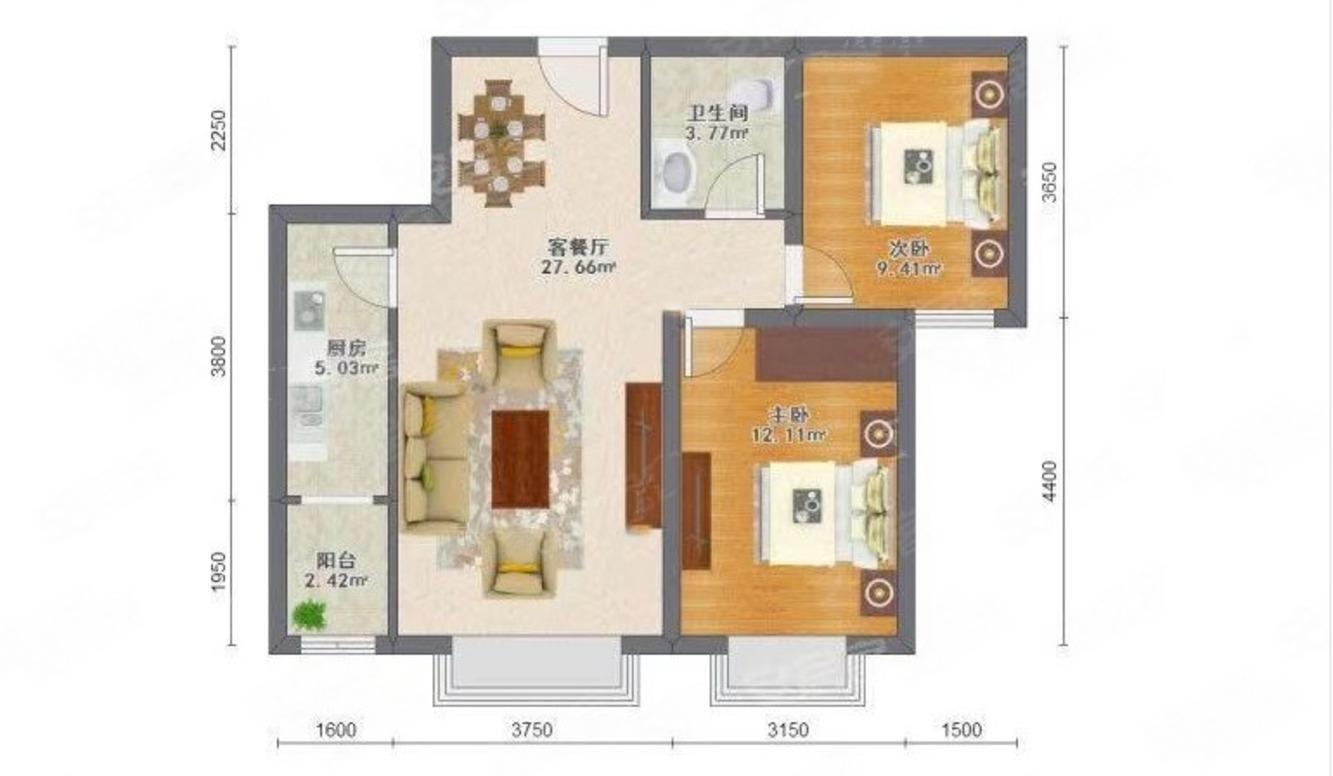 北京彩虹家园(北区)二手房房源图片