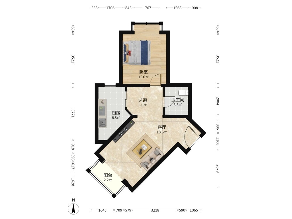 北京时雨园二手房房源图片