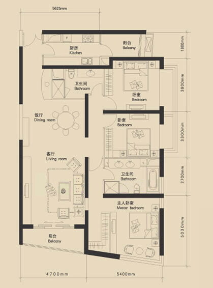 北京新城国际二手房房源图片