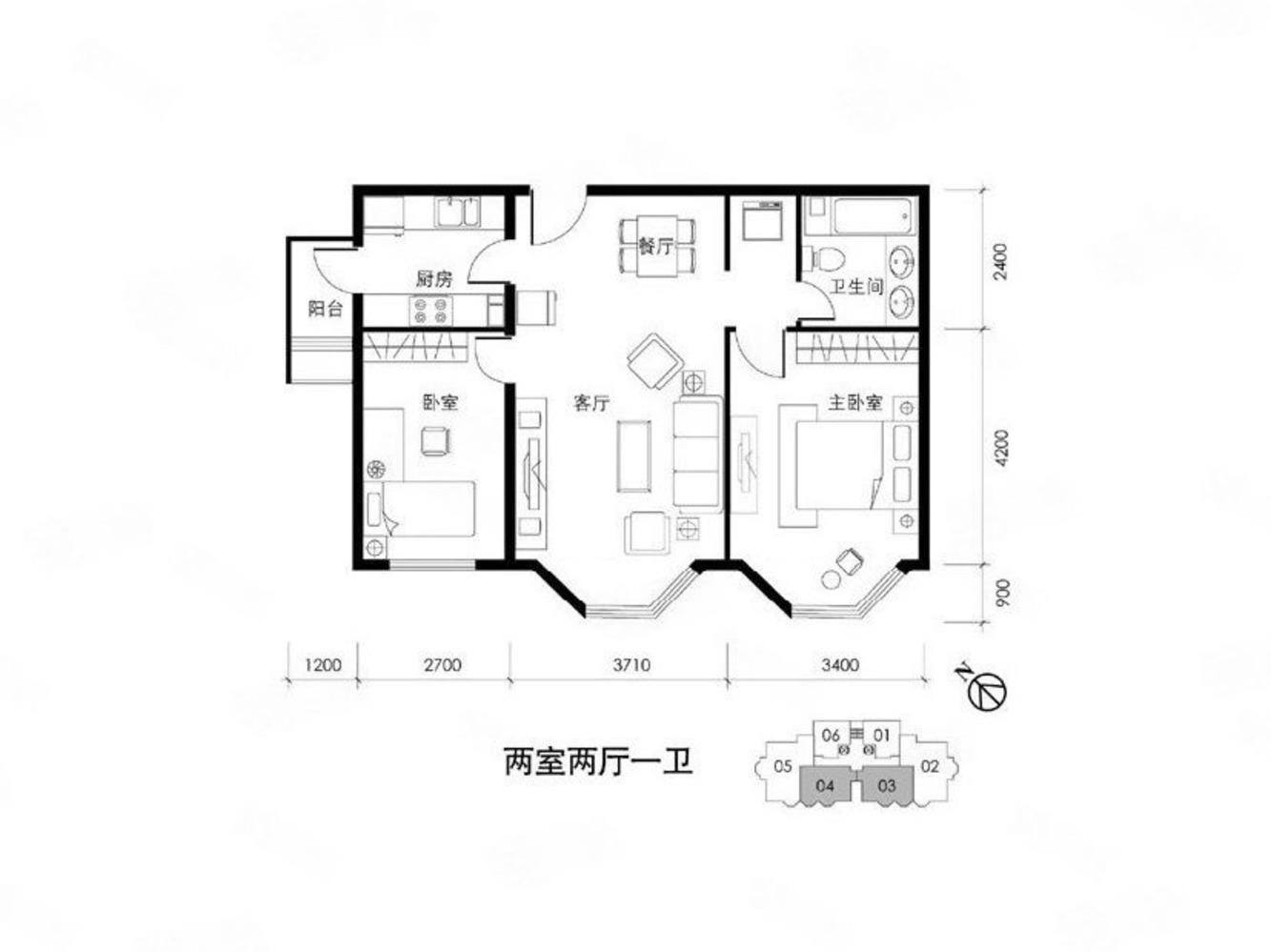 北京恋日绿岛小区二手房房源图片