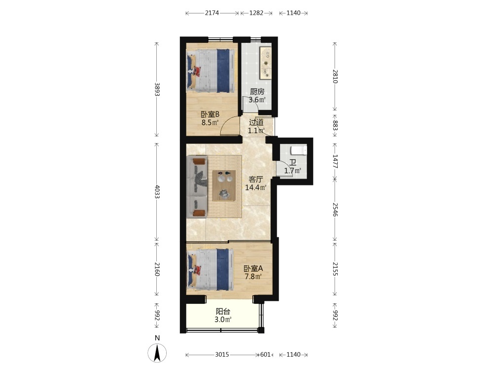 北京禄长街头条19号院二手房房源图片