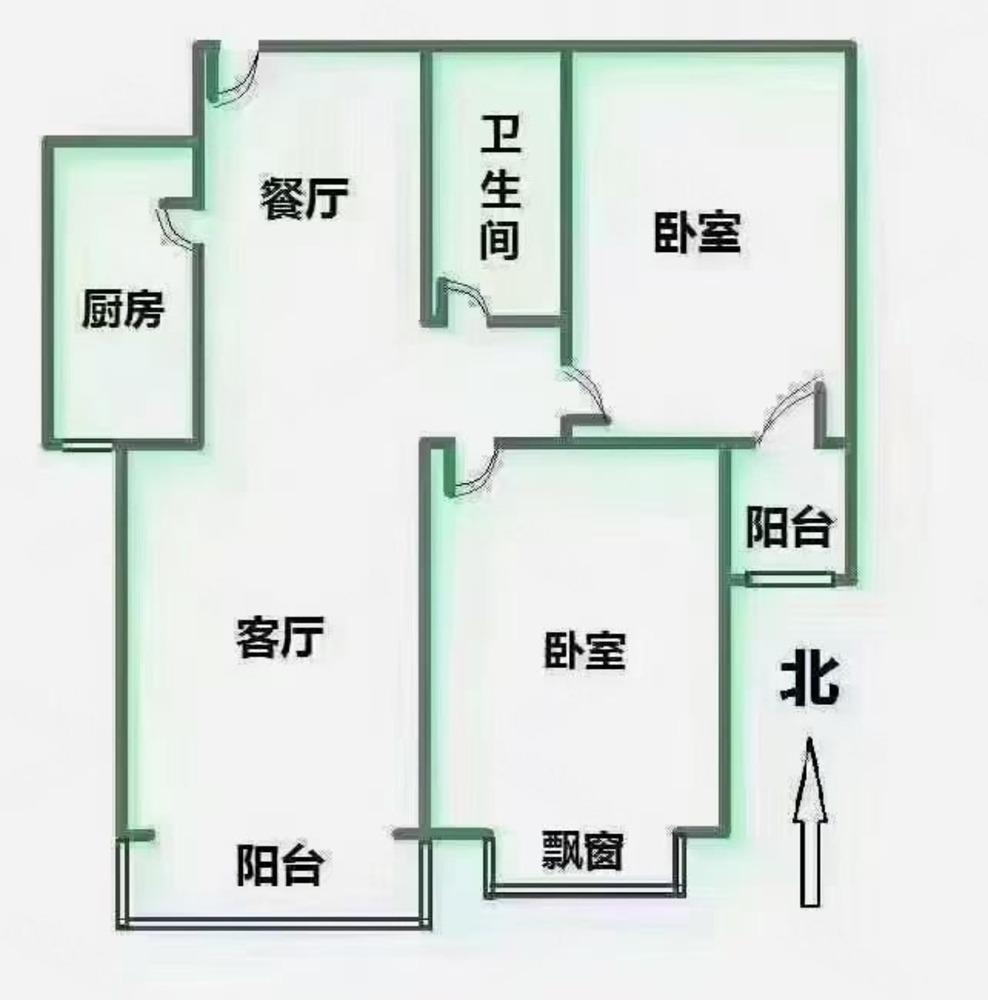 北京鸿博家园(二期B区)二手房房源图片