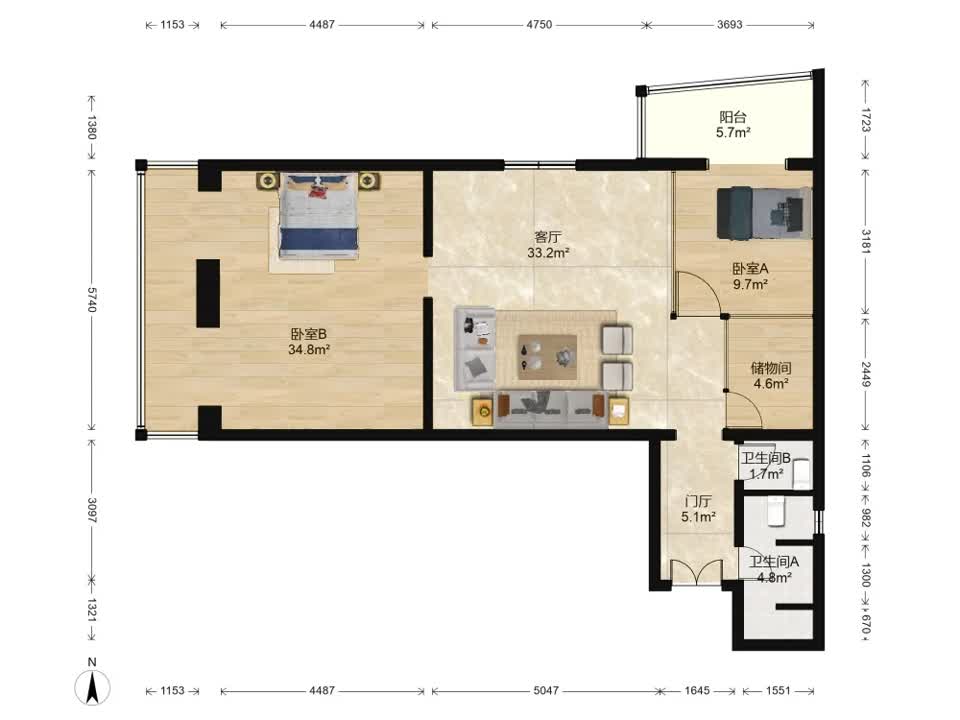 北京优士阁二手房房源图片