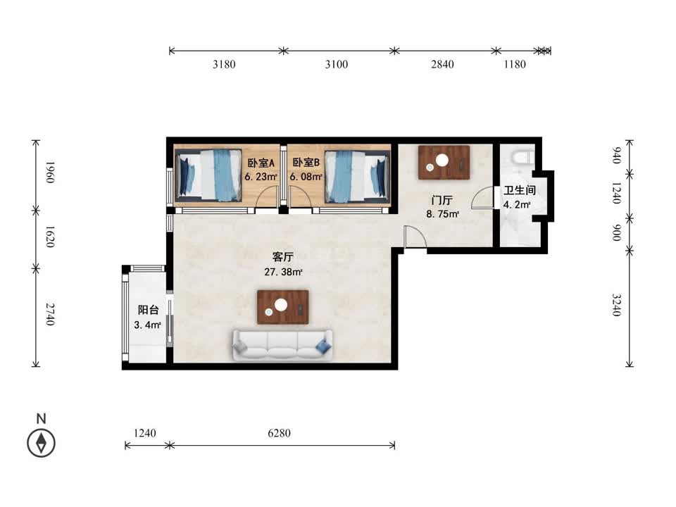 北京优士阁二手房房源图片