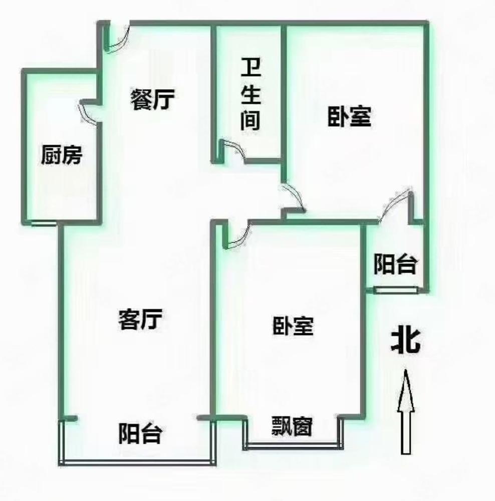 北京鸿博家园(二期F区)二手房房源图片