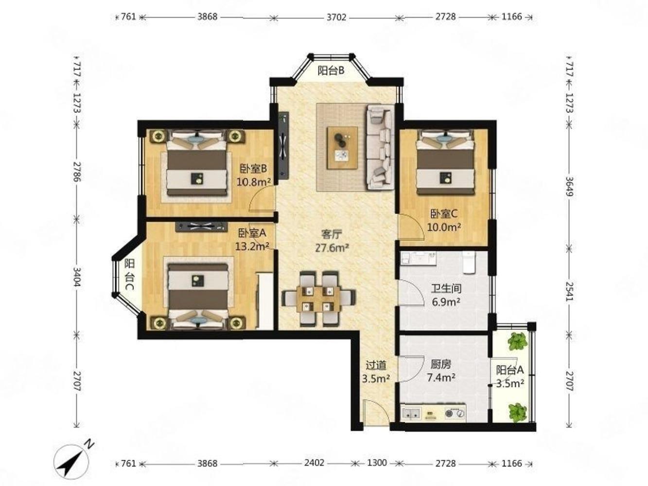 北京恋日绿岛小区二手房房源图片