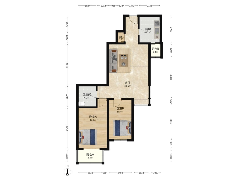 北京天通苑北一区二手房房源图片