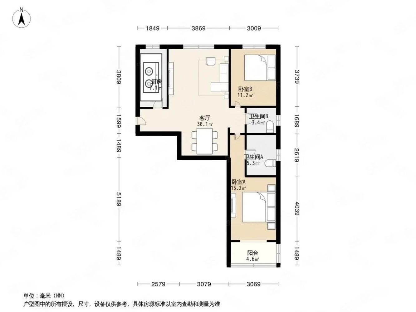 北京丰卉家园二手房房源图片