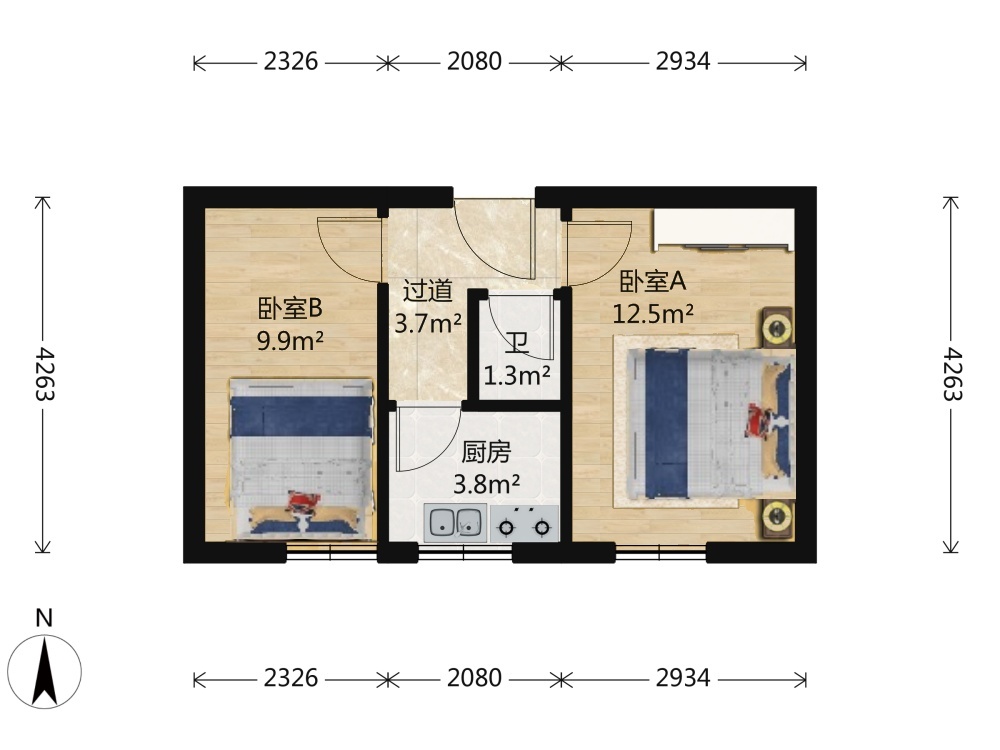 北京虎坊路小区二手房房源图片