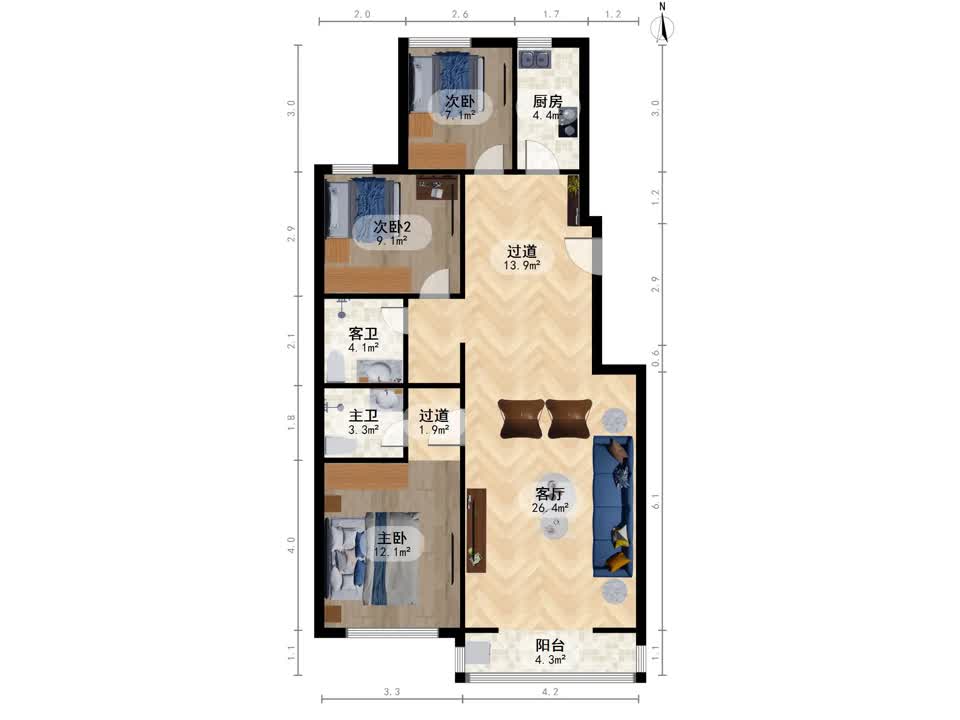 北京北京华侨城二手房房源图片