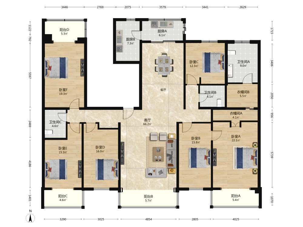 北京鲁艺上河村二手房房源图片