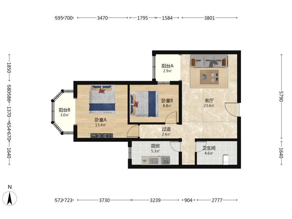 北京金夕园二手房房源图片