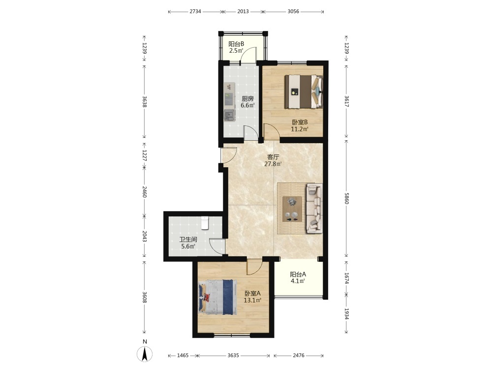 北京天通苑东二区二手房房源图片