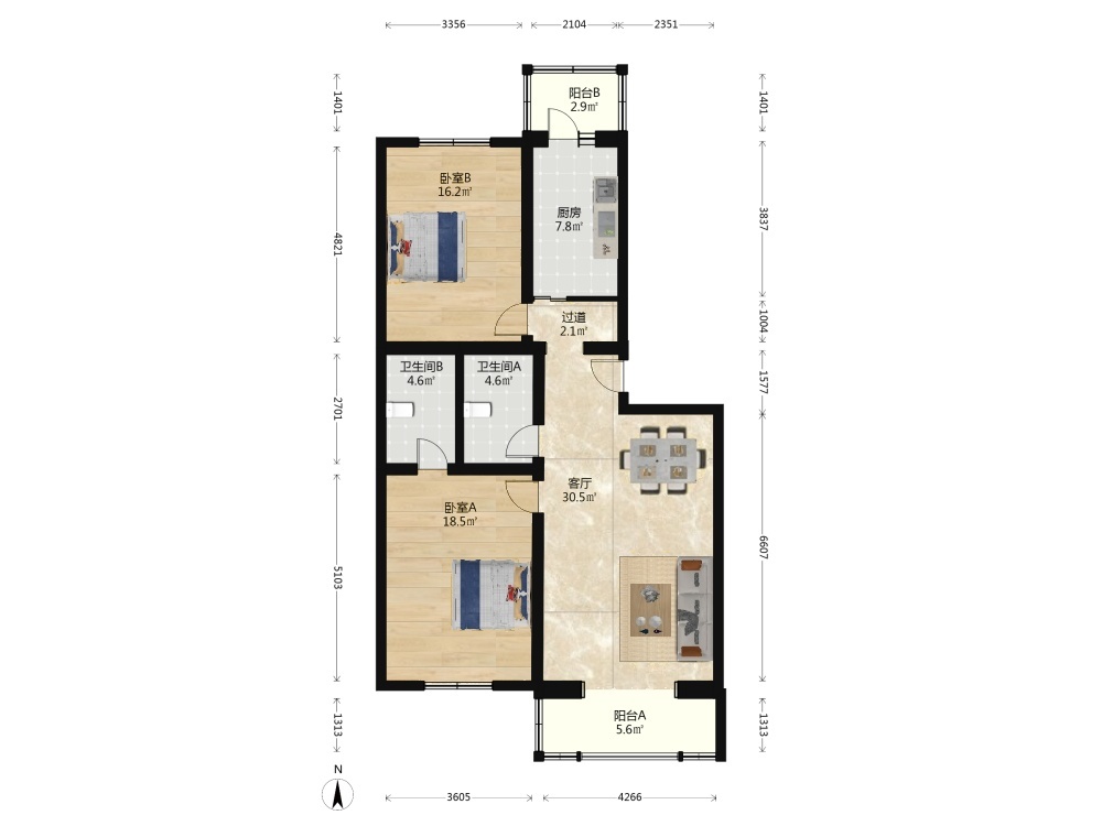 北京天通苑东二区二手房房源图片