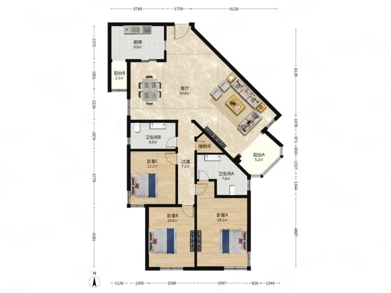 北京垂虹园(蓝靛厂)二手房房源图片