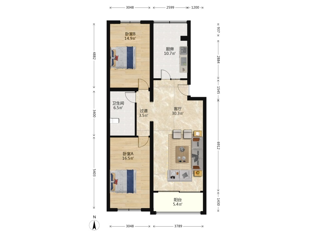 北京天通苑东三区二手房房源图片