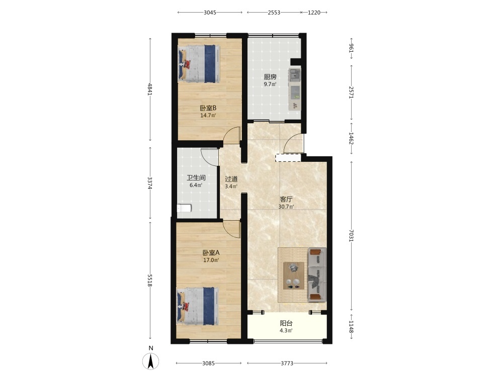 北京天通苑东三区二手房房源图片
