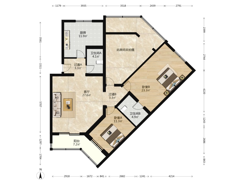北京天通苑东三区二手房房源图片