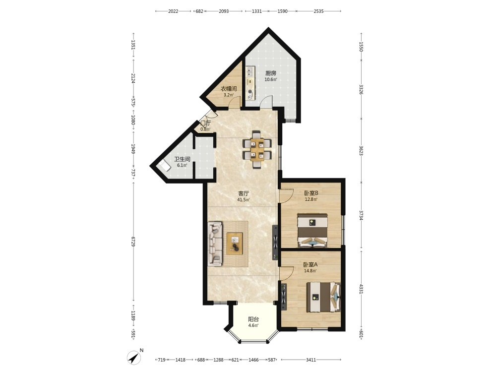 北京垂虹园二手房房源图片