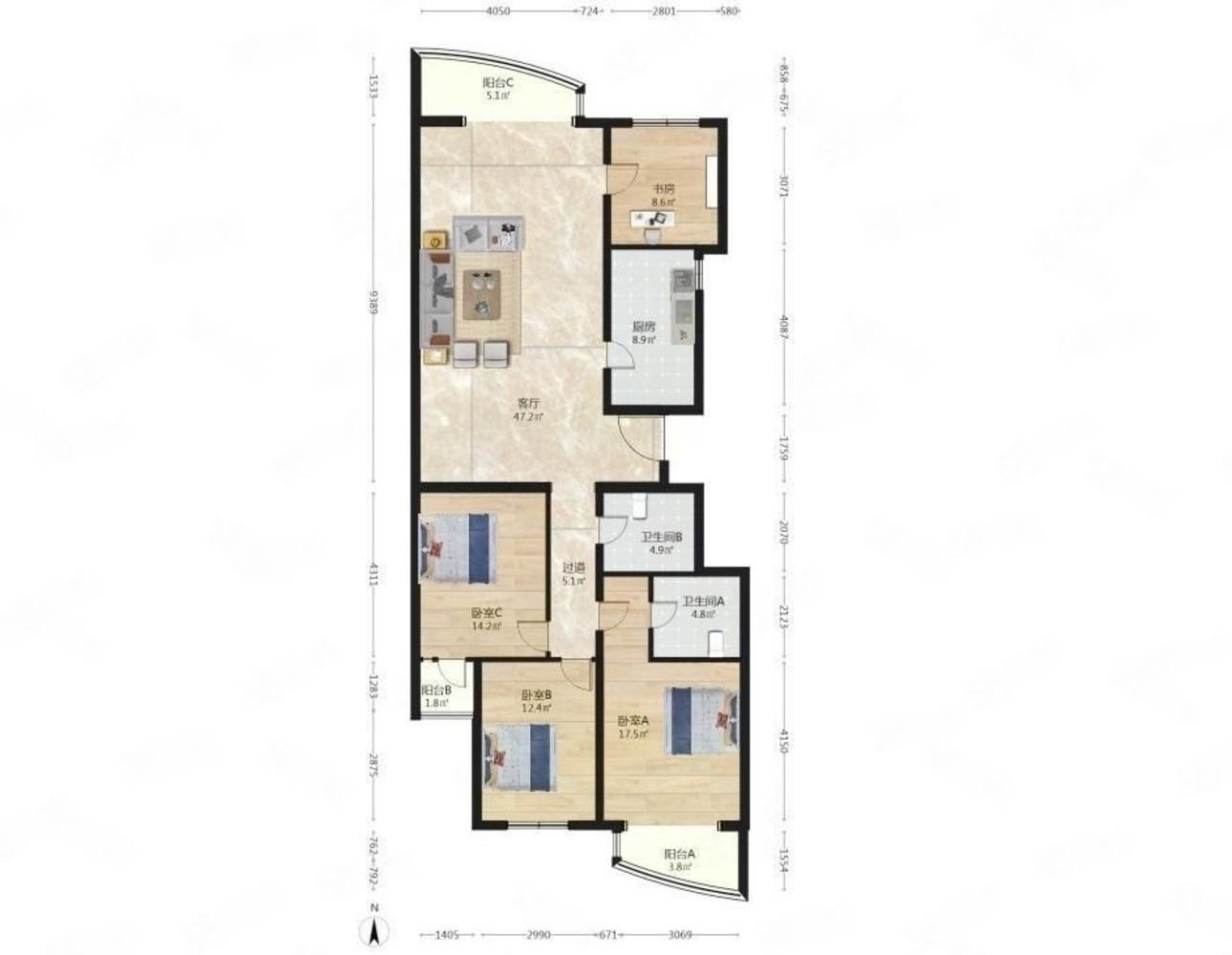 北京春荫园二手房房源图片