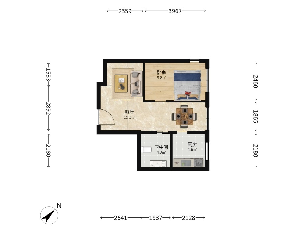 北京恋日绿岛二手房房源图片