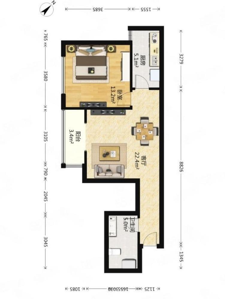 北京晨月园二手房房源图片