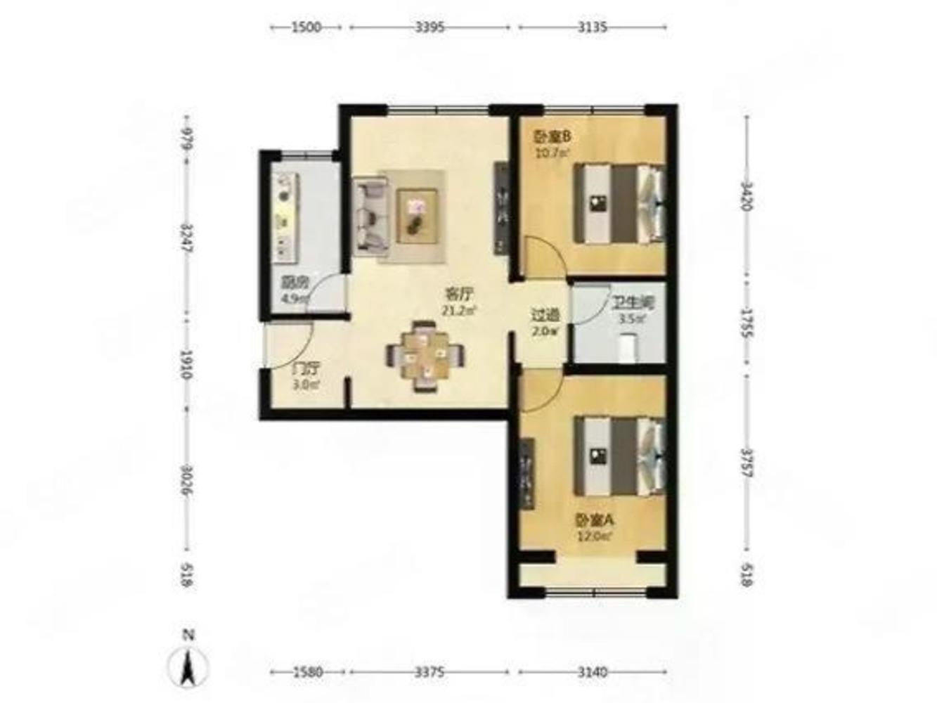 北京江南府二手房房源图片