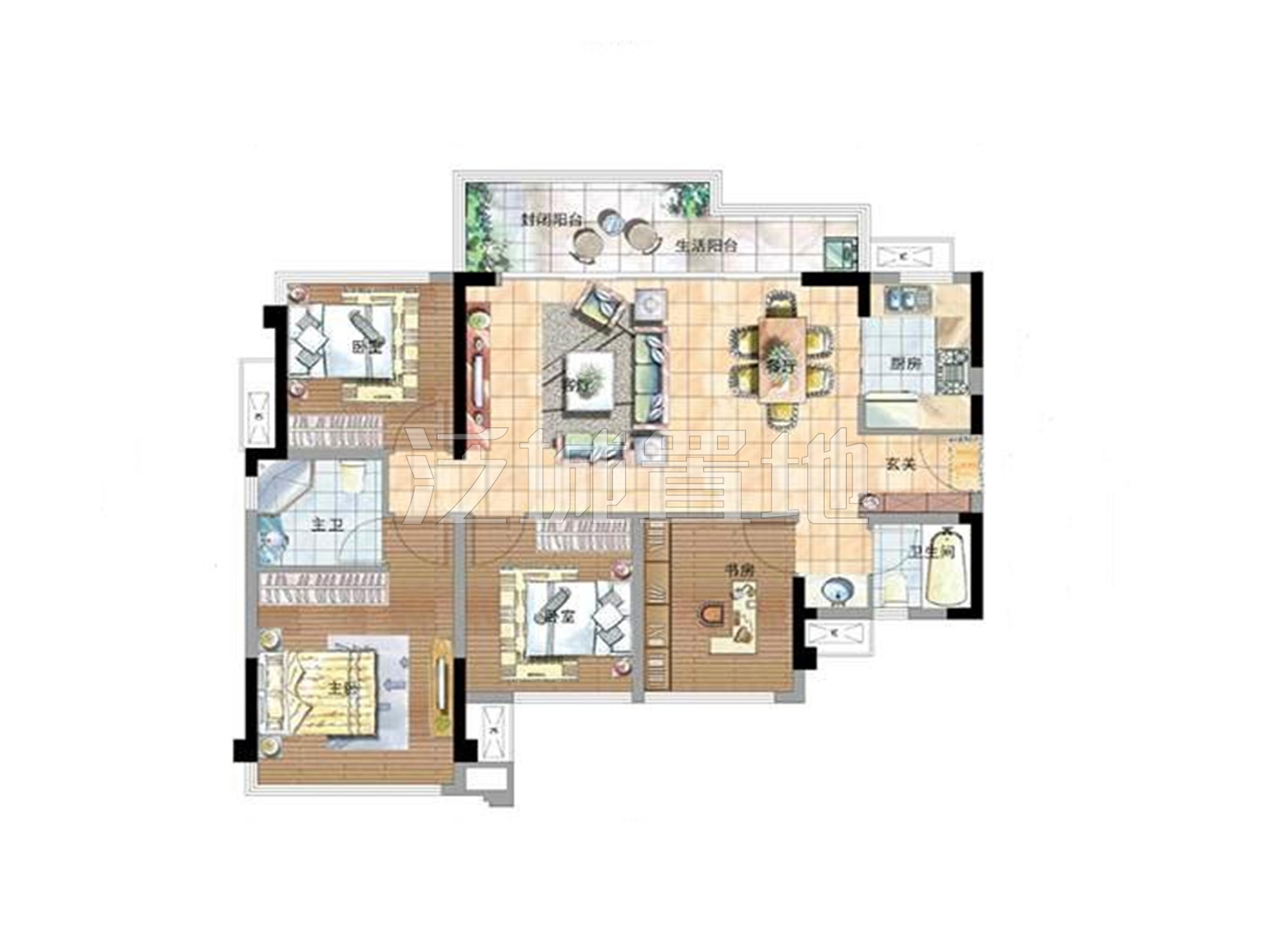 北京水印长滩二手房房源图片