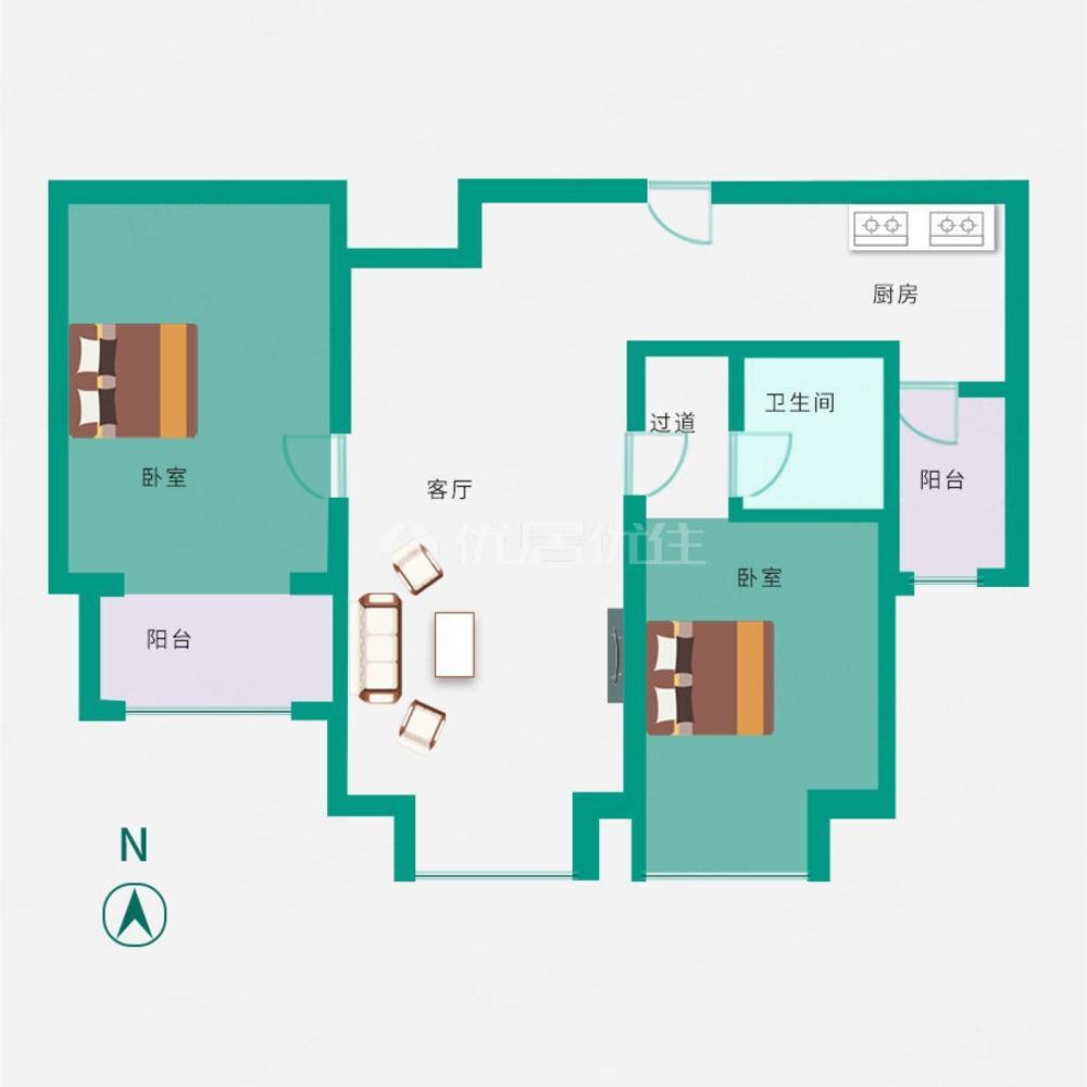 北京恒盛波尔多小镇(南区)二手房房源图片