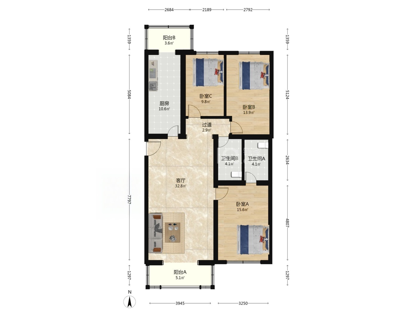北京天通苑东一区二手房房源图片