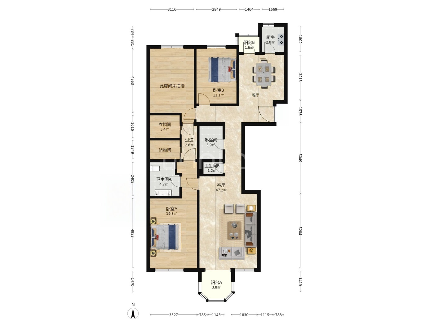 北京远大园三区二手房房源图片